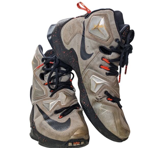 Nike LeBron 13 Shoes Mens 9 Basketball High Top Athletic Sneakers 807219-003 main image 7